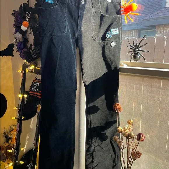 Y2k South Pole velvet womens pants - Picture 9 of 14